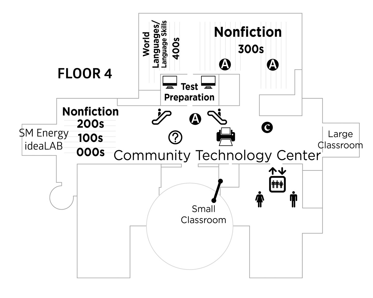 Central Library Maps and Call Number Guide Denver Public Library