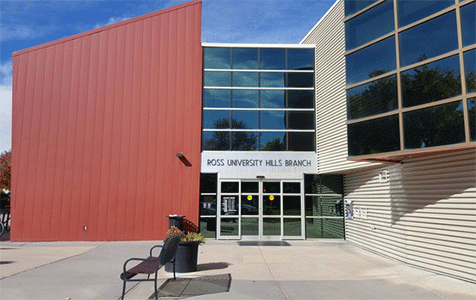 Ross-University Hills Branch Library exterior