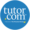 Tutor.com logo in a blue circle