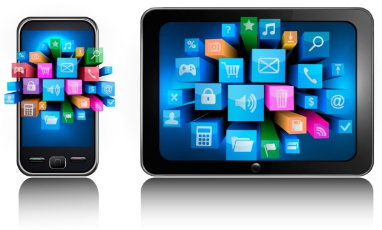smartphone and tablet