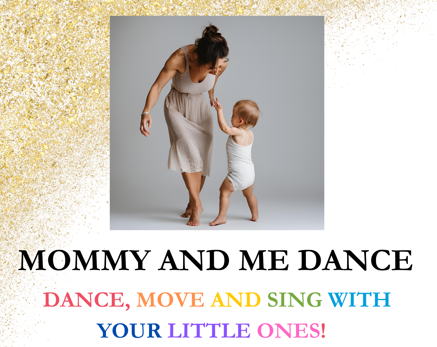 Mommy and Me Dance event flyer