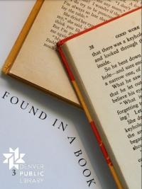 image: found in a book logo