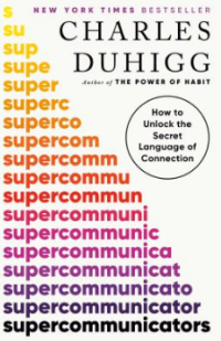 cover: supercommunicators shows title spelled out