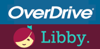 Logo of Overdrive and Libby