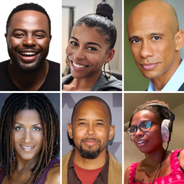 An image of six actors.