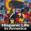 Colorful mural of Hispanic Americans