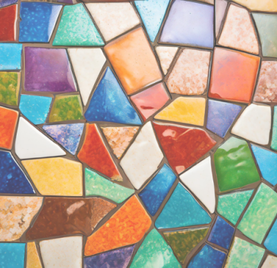 colorful mosaic pattern