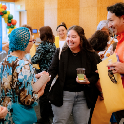 Community members celebrating Latino leaders at the Latino Community Service Awards